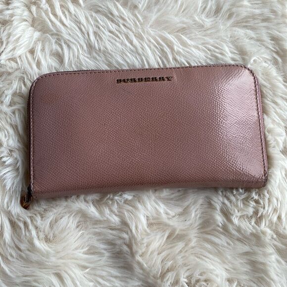 Burberry Taupe long wallet - Picture 1 of 10